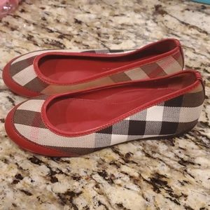 Authentic Burbery Girls Ballerina Flats